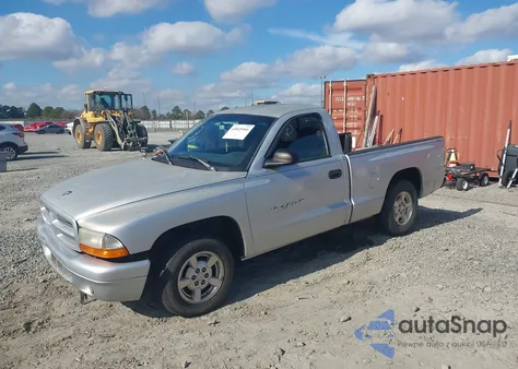 2001 Dodge Dakota Slt/Sport from USA, damaged, VIN 1B7FL26X61S186697